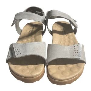 Walking Cradles Chet Gray Fully Adjustable Comfort Walk Sandals Size 10 N 125804